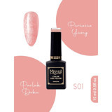 Misyul Nail Art S01 Pembe Işıltılı Kalıcı Simli Oje
