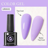 Ursugar Color Base URH043 Lila Mat Kalıcı Oje