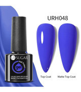 Ursugar Color Base URH048 Mavi Mat Kalıcı Oje