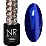 Nail Republic 396 Lacivert Işıltılı Kalıcı Simli Oje