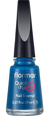 Flormar Quick Dry Nail Enamel Lacivert Mat Oje