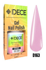 Dece D163 Pembe Sedefli Kalıcı Simli Oje