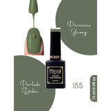 Misyul Nail Art 155 Gri Parlak Kalıcı Oje