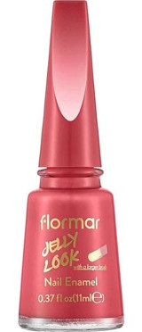 Flormar Jelly Look JL60 Pembe Parlak Jel Oje