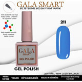 Gala Smart Klasik Seri 211 Mavi Parlak Kalıcı Oje