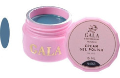 Gala Smart Professional Cream 63 Mavi Parlak Kalıcı Jel Oje
