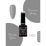 Misyul Nail Art D02 Gri Parlak Kalıcı Oje