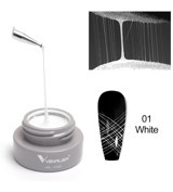 Venalisa Spider Gel Nail Art 01 Beyaz Parlak Kalıcı Jel Oje