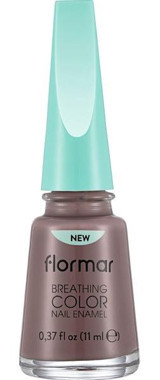 Flormar Breathing Gri Parlak Oje