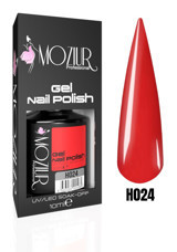 Moziur H024 Kırmızı Parlak Kalıcı Oje