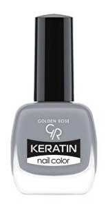 Golden Rose Keratin Nail Color 71 Gri Parlak Oje
