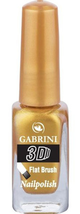 Gabrini 3D 71 Altın Sarısı Işıltılı Simli Oje