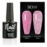 Nail Master Disco Club Serisi BD10 Pembe Işıltılı Kalıcı Simli Oje