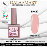 Gala Smart Natural LN23 Pembe Parlak Kalıcı Oje