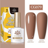 Born Pretty Silky White Serisi CG079 Mor Mat Kalıcı Oje