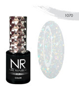 Nail Republic Ocean 1070 Beyaz Işıltılı Kalıcı Oje