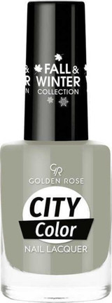 Golden Rose City Color Nail Lacquer 305 Gri Parlak Oje