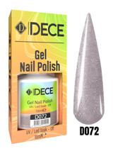 Dece D072 Gri Işıltılı Kalıcı Simli Oje