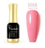 Venalisa Uv Led Peach Pink 1018 Pembe Parlak Kalıcı Oje