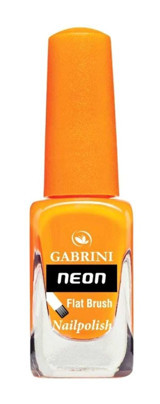Gabrini Flat Brush 3 Turuncu Neon Oje