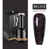 Born Pretty Pro New Series BG102 Siyah Işıltılı Kalıcı Simli Oje