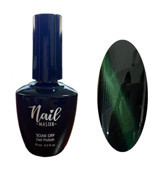 Nail Master Kedi Gözü 864 Yeşil Hologram Kalıcı Simli Oje