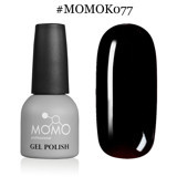 Momo K077 Kahverengi Parlak Kalıcı Oje