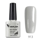 Venalisa Uv Led Polish 913 Gri Parlak Kalıcı Oje