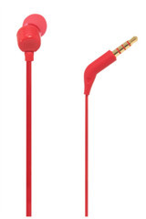 Jbl Tune 160 Silikonlu Mikrofonlu 3.5 mm Jak Kablolu Kulaklık Kırmızı