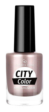 Golden Rose City Color Nail Lacquer 38 Mor Işıltılı Simli Oje