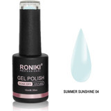 Roniki Summer Sunshine 4 Mavi Parlak Kalıcı Oje