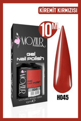 Moziur H045 Bordo Parlak Kalıcı Oje