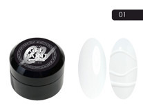 Mojo Nail Art 01 Beyaz Parlak Kalıcı Jel Oje