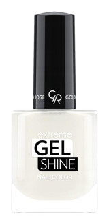 Golden Rose Extreme Gel Shine 1 Beyaz Parlak Jel Oje