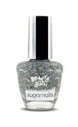 Beauty Girl Sugar Nails Silver Rains 06 Silver Işıltılı Simli Oje