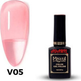 Adanil Misyul Vitröz Cam Saydam V05 Pembe Parlak Kalıcı Oje