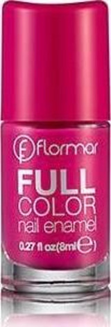 Flormar Full Nail Enamel 34 Pembe Parlak Oje