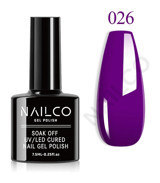 NailCo NC026 Mor Parlak Kalıcı Oje