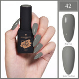 Born Pretty Pro Trubuty Serisi 42 Gri Parlak Kalıcı Oje