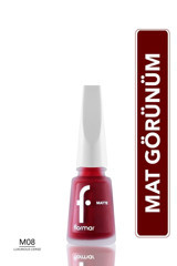 Flormar Matte Bordo Mat Oje