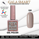Gala Smart Klasik Seri 129 Mor Parlak Kalıcı Oje