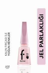 Flormar Jelly Look JL52 Pembe Parlak Oje
