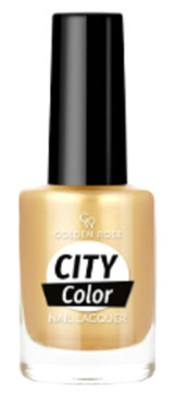 Golden Rose City Color Nail Lacquer 40 Altın Sarısı Sedefli Simli Oje
