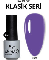 Momo K050 Mor Parlak Kalıcı Oje