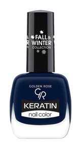 Golden Rose Keratin Nail Color 214 Lacivert Parlak Oje