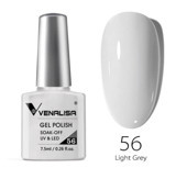Venalisa Uv Led Light Grey 56 Beyaz Parlak Kalıcı Oje