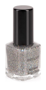 Inglot Nail Enamel 244 Gri Işıltılı Simli Oje