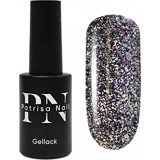 Patrisa Nail Style Serisi 435 Siyah Işıltılı Kalıcı Simli Oje