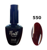 Nail Master 550 Bordo Parlak Kalıcı Oje