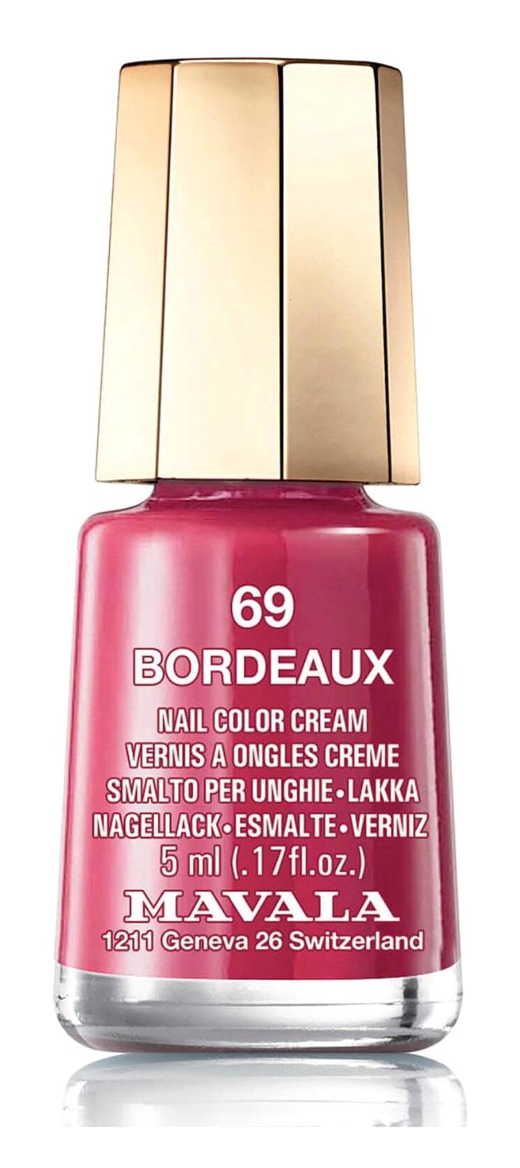 Mavala Bordeaux 69 Kırmızı Parlak Kalıcı Oje